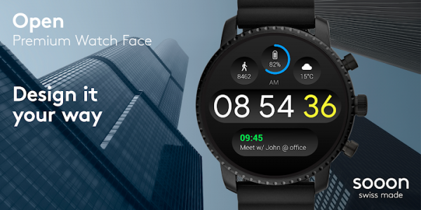 اسکرین شات برنامه Open Watch Face 1