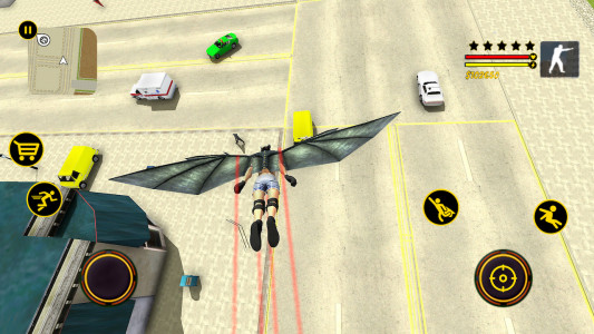اسکرین شات بازی Flying Falcon Hero Simulator 5