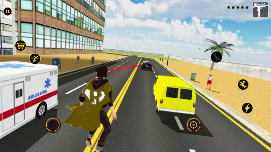 اسکرین شات بازی Super Speed Flying Hero Games  3