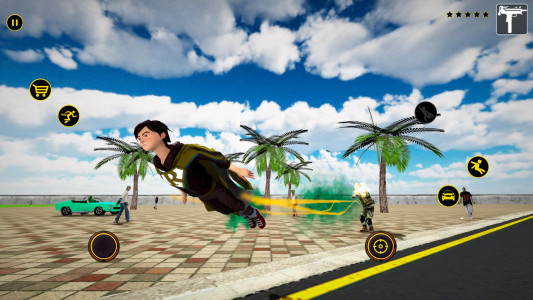 اسکرین شات بازی Super Speed Flying Hero Games  4