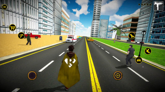 اسکرین شات بازی Super Speed Flying Hero Games  2