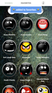 اسکرین شات 7 برنامه Scary Ringtones