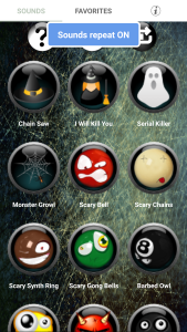 اسکرین شات 3 برنامه Scary Ringtones