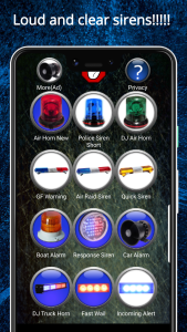 اسکرین شات 5 برنامه Siren Ringtones