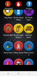 اسکرین شات 1 برنامه Sirens and Horns