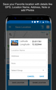 اسکرین شات برنامه Save Location GPS 2