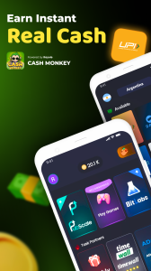اسکرین شات 1 برنامه Cash Monkey - Get Rewarded Now