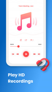 اسکرین شات برنامه Voice Recorder : Recording App 3