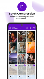 اسکرین شات 7 برنامه Compress Video: Downsize Video