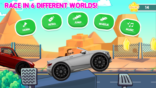 اسکرین شات 2 برنامه Car Game for Toddlers Kids