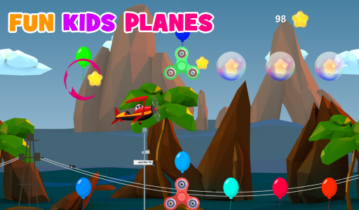 اسکرین شات بازی Fun Kids Planes Game 1