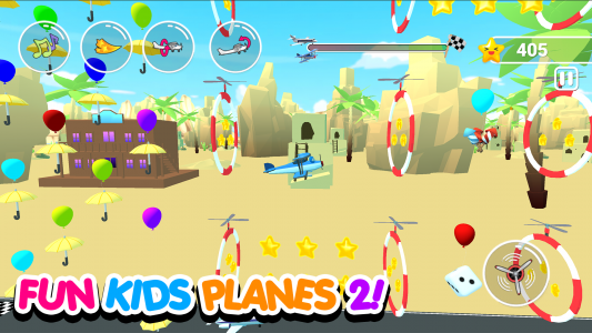 اسکرین شات 1 بازی Fun Kids Planes 2