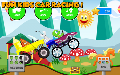 اسکرین شات بازی Fun Kids Car Racing Game 1