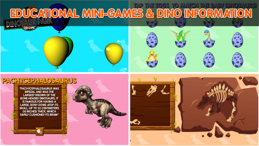 اسکرین شات 7 بازی Dinosaur Park Game