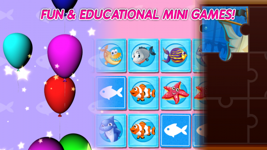 اسکرین شات 5 بازی Fishing Game for Kids