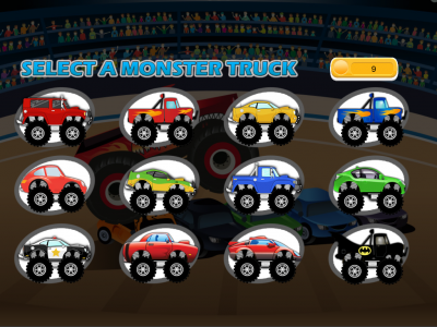 اسکرین شات بازی Monster Truck Game for Kids 4