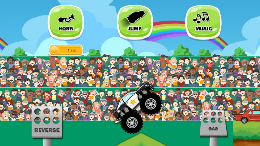 اسکرین شات بازی Monster Truck Game for Kids 2