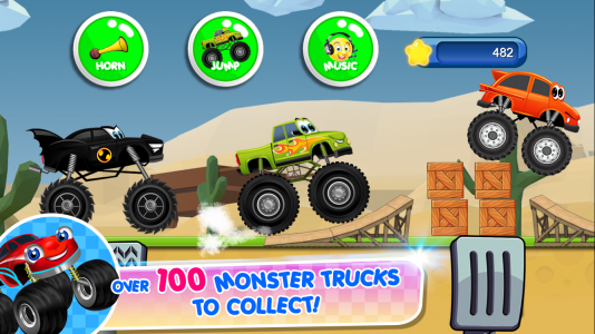 اسکرین شات بازی Monster Trucks Game for Kids 2 2