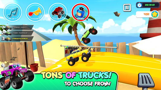 اسکرین شات بازی Monster Trucks Game for Kids 3 2