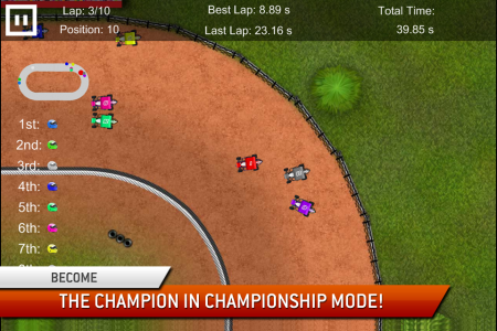اسکرین شات بازی Dirt Racing Sprint Car Game 2 1