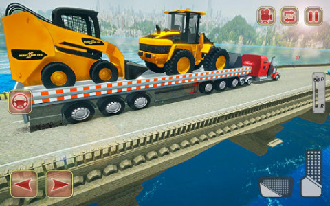 اسکرین شات برنامه Construction Trucks & Heavy Excavator Transporter 4