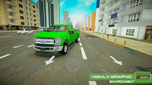 اسکرین شات بازی F250 Super Car: City Speed Drifting Simulator 7