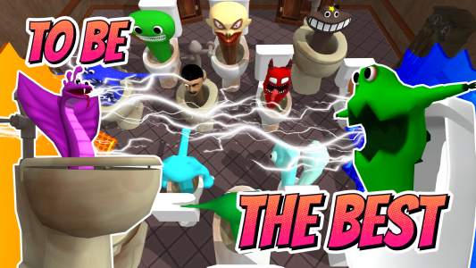 اسکرین شات بازی Merge Monster: Skinbidi Toilet 3