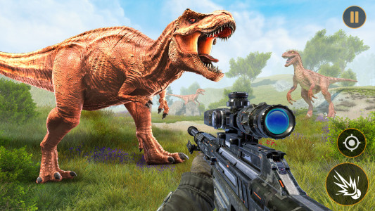 اسکرین شات بازی Dino Hunting Animal Shooting 1