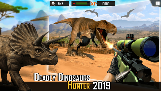 اسکرین شات بازی Dino Hunting Animal Shooting 8