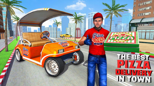 اسکرین شات برنامه Smart Taxi Driving Pizza Delivery Free Game 5