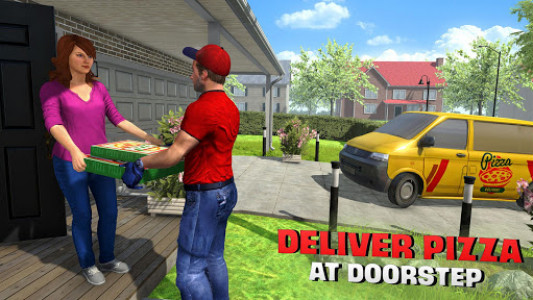 اسکرین شات برنامه Smart Taxi Driving Pizza Delivery Free Game 3