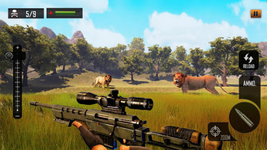 اسکرین شات برنامه Deer Hunting 2020: Wild Animal Sniper Hunting Game 1