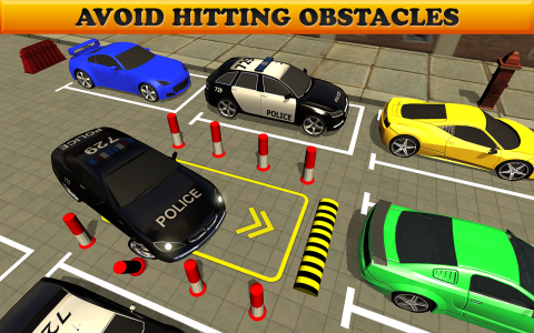 اسکرین شات برنامه Police Car Parking: Advance Car Driving Simulation 3