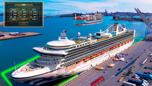 اسکرین شات بازی Ship Simulator Cruise Tycoon 4
