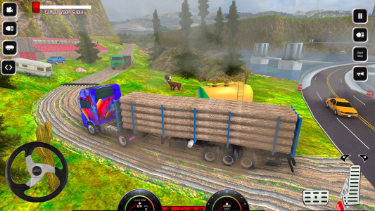 اسکرین شات برنامه Truck Simulator :Euro 3D Truck 1