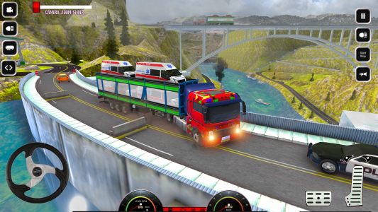 اسکرین شات برنامه Truck Simulator :Euro 3D Truck 3