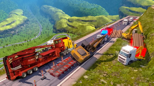اسکرین شات برنامه Truck Simulator :Euro 3D Truck 3