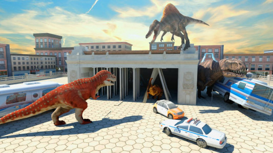 اسکرین شات بازی Dinosaur Hunter Simulator: Dinosaur Games 2