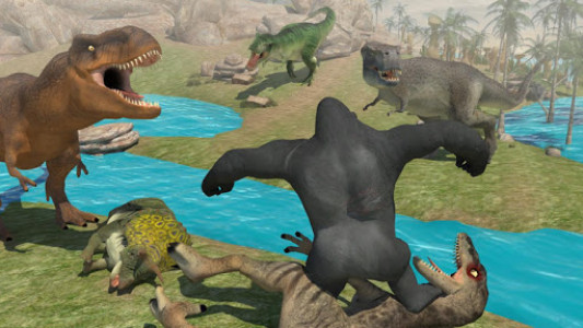 اسکرین شات بازی Dinosaur Hunt : Free Dinosaur Games 5