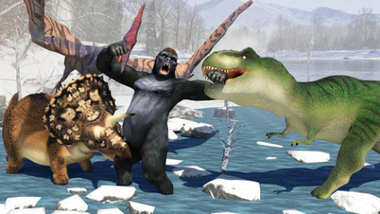 اسکرین شات بازی Dinosaur Hunt : Free Dinosaur Games 8