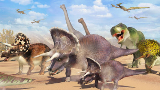 اسکرین شات بازی Dinosaur Hunter - Carnivores 3D 2