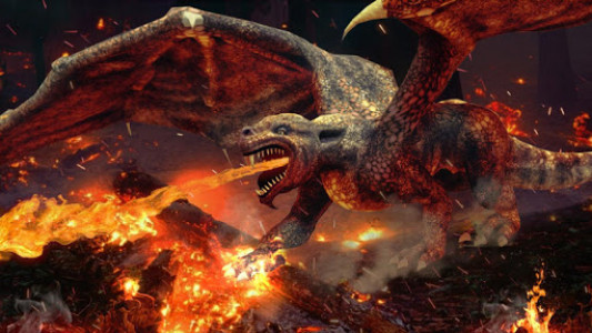 اسکرین شات بازی Dragon vs Dinosaur Hunter: Dinosaur Games 4