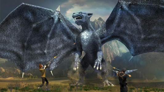 اسکرین شات بازی Dragon vs Dinosaur Hunter: Dinosaur Games 2