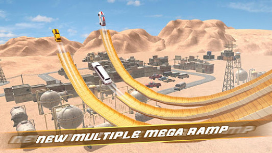 اسکرین شات بازی Mega Ramp: Free Impossible Stunts 2