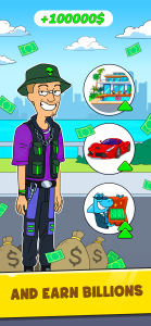 اسکرین شات 2 بازی Mr.Billion: Idle Rich Tycoon