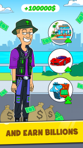 اسکرین شات 2 بازی Mr.Billion: Idle Rich Tycoon