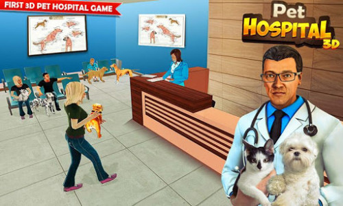 اسکرین شات بازی Pet Hospital Vet Clinic Animal Vet Pet Doctor Game 5