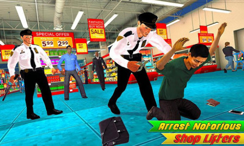 اسکرین شات بازی Mall Cop Duty Arrest Virtual Police Officer Games 4