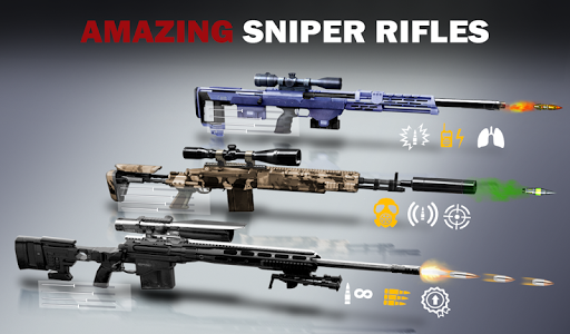 اسکرین شات برنامه Contract Sniper Assassin 3D: Gun Shooting Games 3