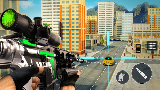 اسکرین شات بازی FPS Sniper Gun Shooting Game 1